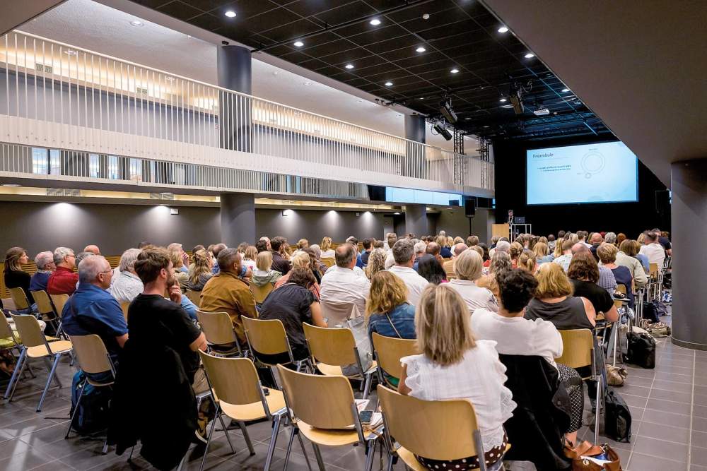 Conférence dans un auditoire