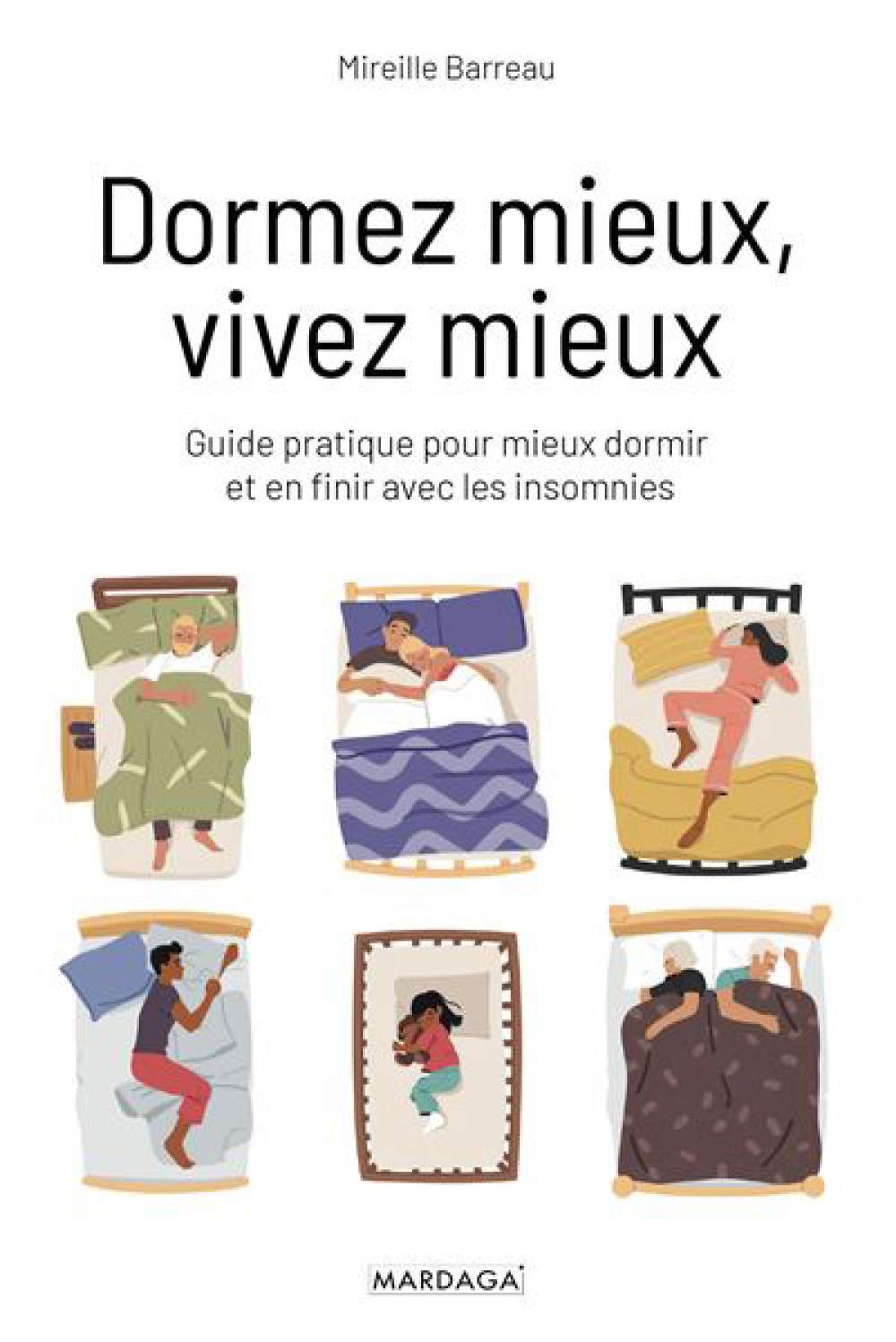 Couverture du livre "Dormez mieux, vivez mieux"