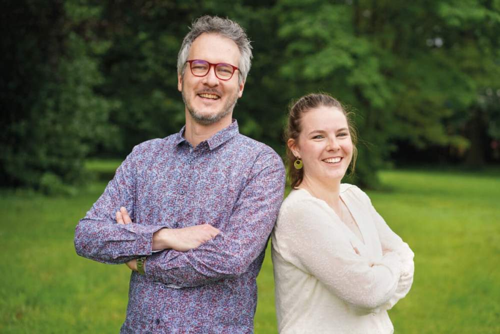  Frédéric Oprenyeszk et Rachel Dobbelstein.