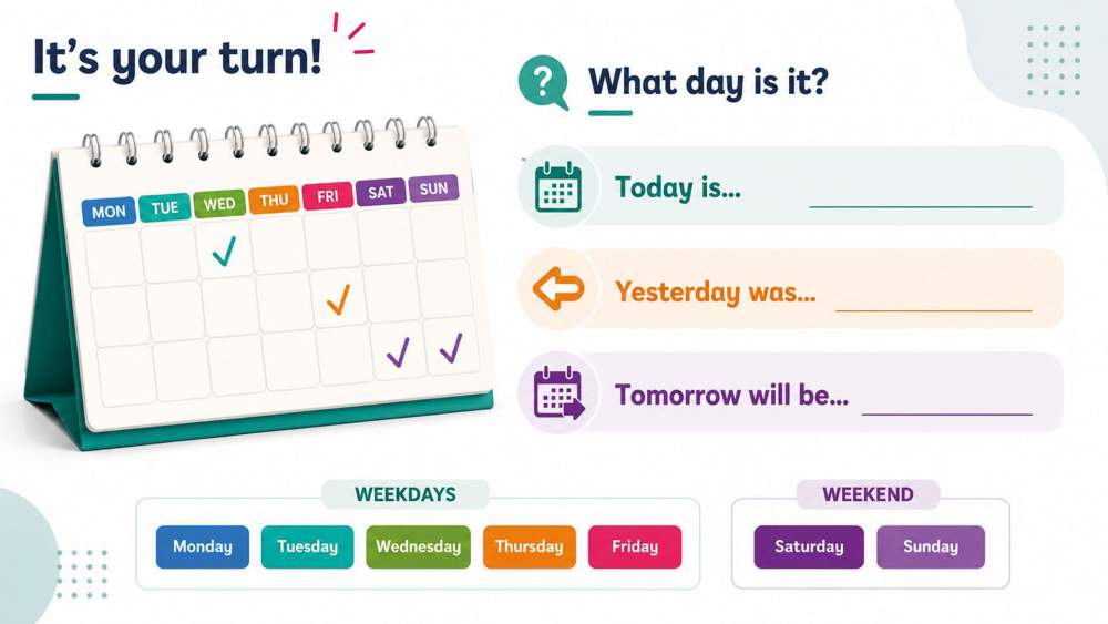 Illustration d 'un calendrier