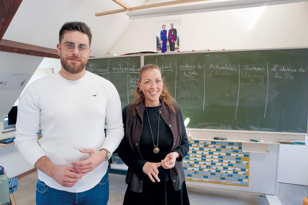 Photo de Mathias Guisset et Élise Herman 