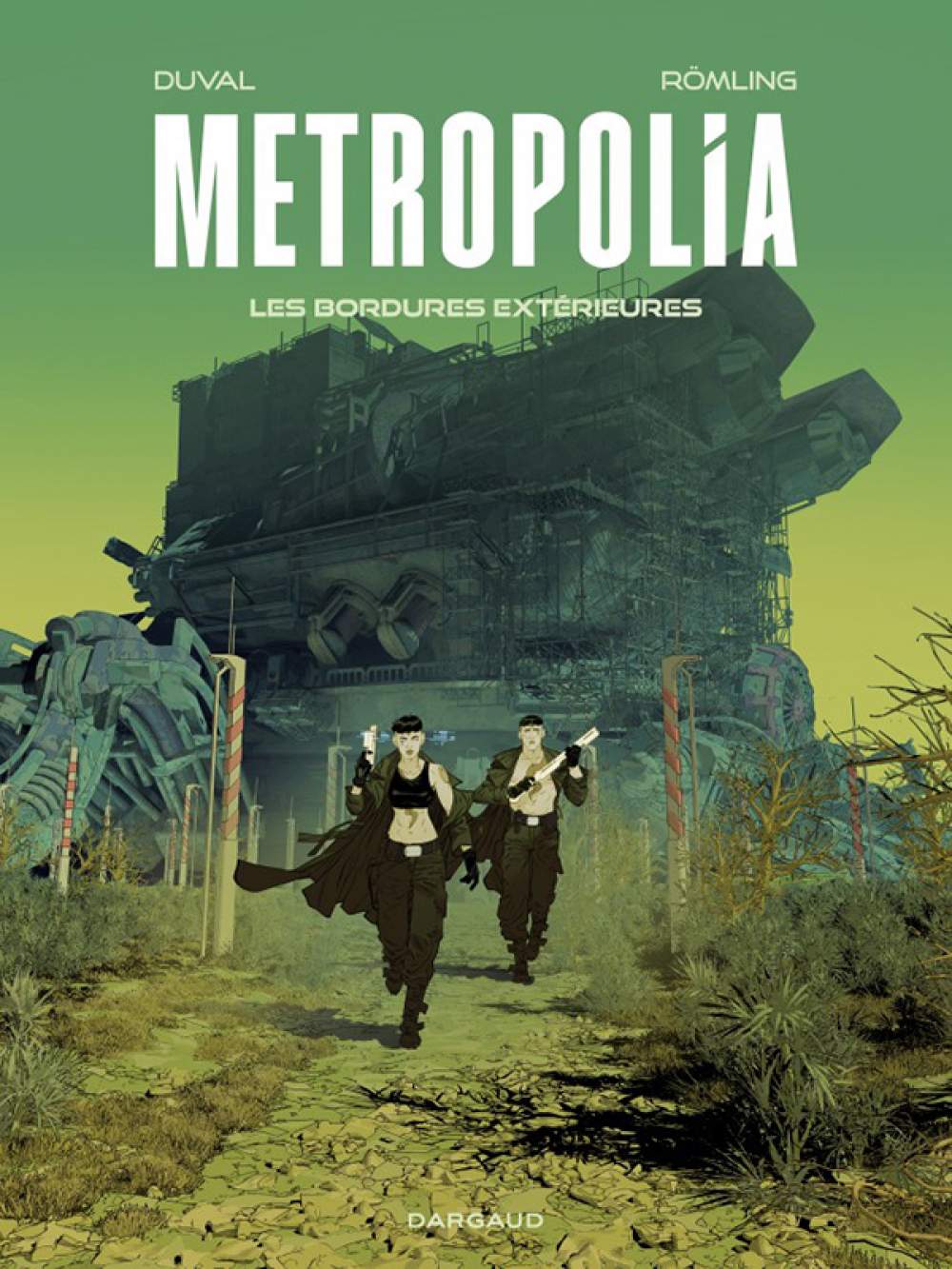 Couverture du livre "Metropolia- les bordures extérieures"
