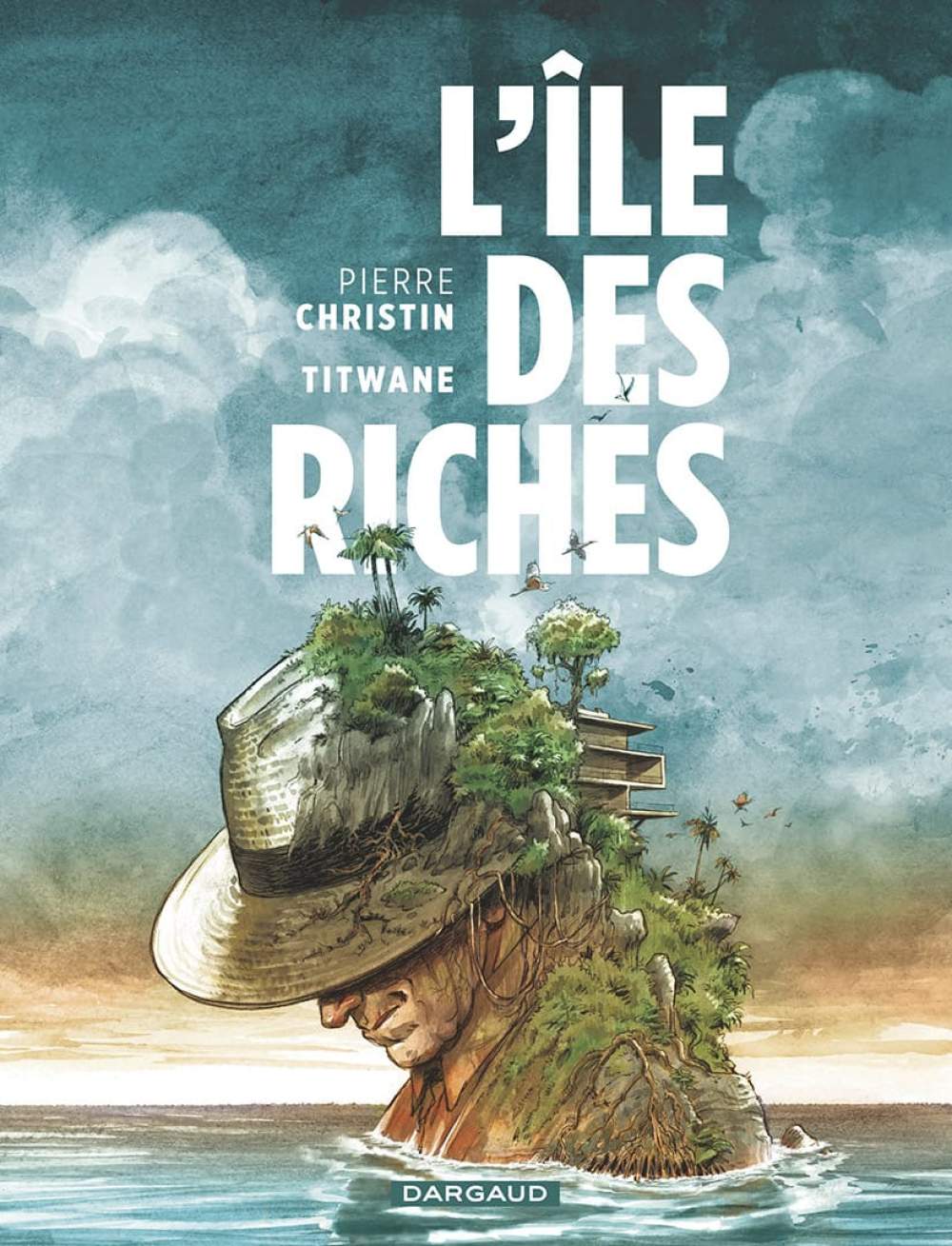 Couverture du livre "L' île des riches"