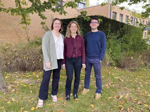 Déborah Buekenhoudt, Marie Vander Meulen et Lucas De Backer