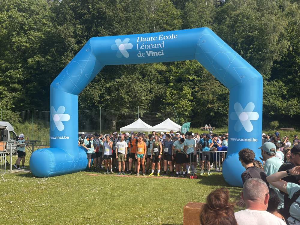 Départ du 23km du Trail Vinci